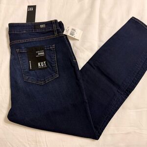 Kut from the Kloth Women's Dark Blue High Rise Jeans